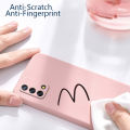 Biruiqu For Oneplus Nord N200 5G Case Liquid Silicone Soft Gel Rubber Shockproof Cover. 