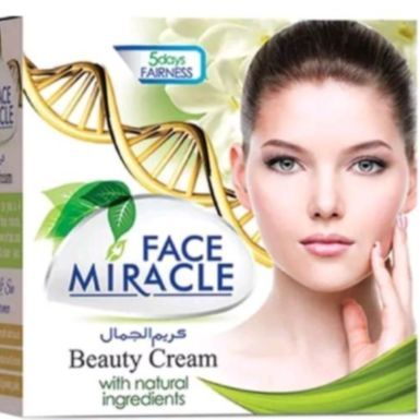 Face Miracle Beauty Cream With Natural Ingredients Five Day Fairness Night Cream,