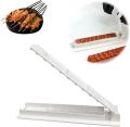 New Kebab Maker BBQ Meat Skewer Machine Kebab Press Maker Reusable Plastic BBQ Skewer Maker Kebab Preparation BBQ. 
