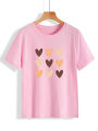 T shirt For Girls and Women's MULTE HARD Printed Casual Cotton t shirts For Ladies. 