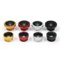 Fish Eye Lens Wide Angle Macro Fisheye Lens Zoom For iphone 7 8 plus XS MAX X Mobile Phone Camera Lens Kit ojo de pez para movil-blue. 