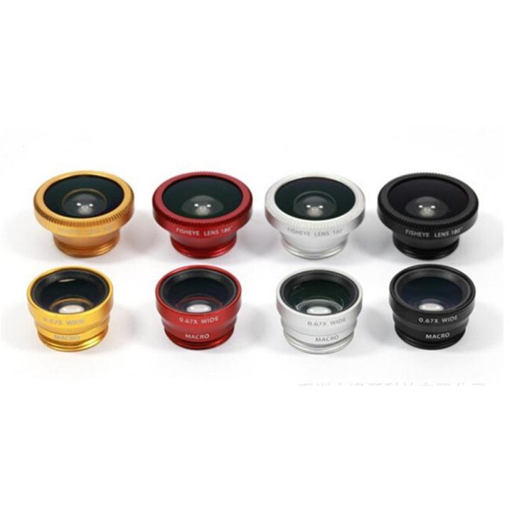 Fish Eye Lens Wide Angle Macro Fisheye Lens Zoom For iphone 7 8 plus XS MAX X Mobile Phone Camera Lens Kit ojo de pez para movil-blue