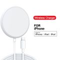 For Apple Iphone series MagSafe wireless charger Magnetic Wireless Charger Pad for iPhone series MagSafe Charger 15W Fast Wireless Charge With a Cable. 