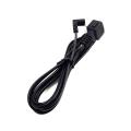 【FOOT SOFA】AC Power Cord For Samsung TCL TV, US 2Pin Plug to IEC 320 C7 Right Angled 90 degree Socket To 2Pin Extension Cable, 0.5m/1m/2m. 
