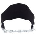 Gym Dip Belt with Chain Belt Gym Belt Weight Lifting Belt Gym bodybuilding Training Neoprene Exercise Fitness Workout Double Back Support. 