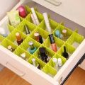DIY Adjustable Drawer Box Clapboard Drawer Divider Storage Organizer. 