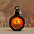 Pumpkin Lamp Soft Light Halloween Pumpkin Witch Ghost LED Light. 