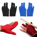 Professional 3 Finger Nylon Billiard Gloves Pool Cue Shooters Snooker Gloves. 