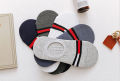 Flourish 4 & 3 Pair new men's fashion Flexible casual boat cotton Loafer short socks. 