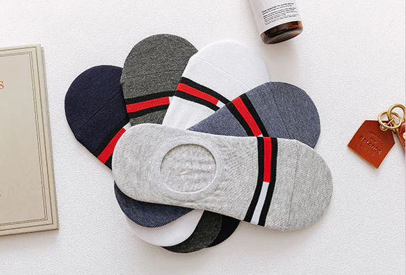 Flourish%204%20&%203%20Pair%20new%20men's%20fashion%20Flexible%20casual%20boat%20cotton%20Loafer%20short%20socks%20-%20Image%204
