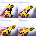 Transformation Mini 2 In 1 Car Transformer Car Robot Toy Deformation Vehicles Toy Gift for Children Anime Action Collision Transforming Model. 