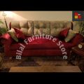 7 Pcs Fabric Stylish Sofa Set in Maroon. 