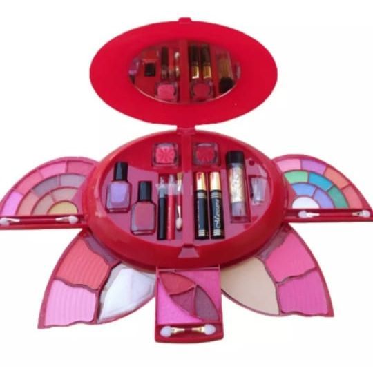 Large Makeup Kit Set Cosmetics Flower design Set Girl Beauty Cosmetics.