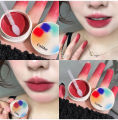 Rainbow Lip Mud Makeup Lip Gloss Long Lasting Red Lipstick Canned Lip Tint Velvet Matte Lip Mud. 