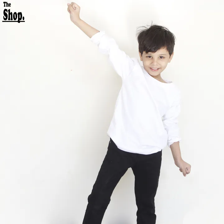 Pack%20Of%202%20-%20Cotton%20Full%20Sleeves%20Orange%20&%20White%20T-Shirts%20For%20Boys%20&%20Girls%20Kids%20(Unisex)%20-%20Image%203