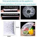 12 pcs Reusable Food Wrap Cover,Elastic Food Bowl Storage Covers - Plastic Cover,Plastic Wrap, Clingwrap, Fresh Keeping Bags- BPA Free. 