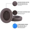 1pair For Beats Studio Pro Headphone Leather Sponge Cover Earmuffs. 