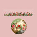 Plant Clear Ruler - Acrylic Ruler 5.91inch School Ruler With Centimeters. 