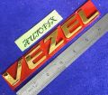 Honda Vezel rear plastic Emblem golden color 01 PC. 