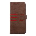 Flip Case For Samsung Galaxy S4  - Brown. 