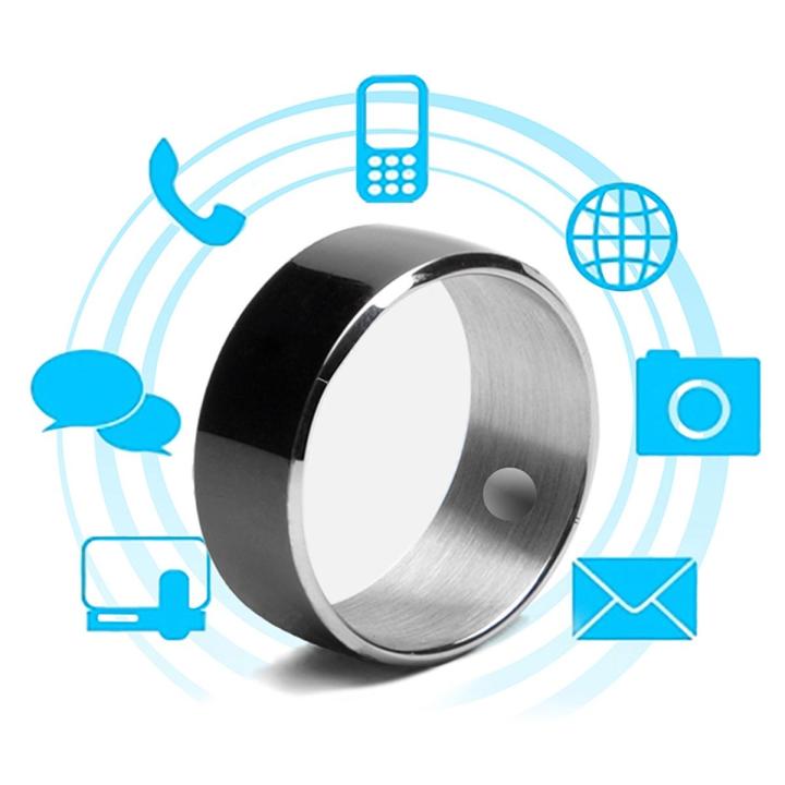 Jakcom R3F Smart Ring for High Speed NFC Electronics Phone Smart Accessories - Black (Size 12)