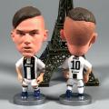 Football fan Real Madrid C Barcelona Messi Neymar Salah gift star doll playing puppet handmade model. 