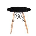 Round Dinnig Table , Coffe Table ,Dining Table Modern Round Nordic Scandinavian MDF Top Solid Beech Legs for Living Room Kitchen Dining Room Apartment 80x80x75cm, Dinnig , Round Table. 