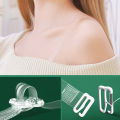 Transparent straps invisible non-slip straps bra removable wide non-marking anti-falling. 