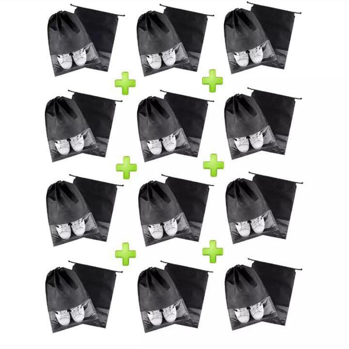 Pack%20of%2012%20-%20Travel%20Shoes%20Storage%20bag%20with%20clear%20window%20non-woven%20with%20PVC%20Bag%20-%20Image%207