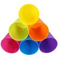 8 Pcs Multi-function Spit Bone Heart Shape Plate Set Dish Household Food Grade Plastic Spit Bone Dish Hearts Plate Set Dining Table Garbage Plates Small Plates Snakes Plate for Snacks. 