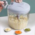 900 ML Manual Food Chopper with 5 Blades Vegetables Chopper cutter Slicer Peeler. 