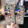 YIWESAN For Asus Zenfone 4 Max Plus ZC554KL Case Fashion Tide Brand Cool Pattern Thin Side Square Edge New Design Shockproof Frosted Transparent Hard Phone Cases Silicone Casing Full Cover Camera Protection Softcase Boy. 