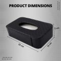 Tissue Box For Car And Office PU LEATHER MADE IMPORTED Tissue Box Car Tissue Holder Car Sun Visor Tissue Paper Box Holder Car Styling Interior Accessories. 
