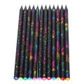 Black Wood Pencils Children Pencil Environmentally Friendly. 