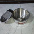 2 Pcs Storage Boxes with Lids Stainless Steel Size 9 inches and 10 inches. 