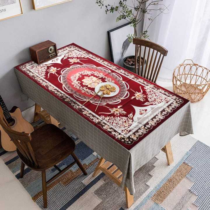 Dastarkhwan - Table Cover - Multi Design & Multi Color - PVC Sheet - 36"x 60" QS Bedding