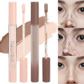 Facial Liquid Contour Stick Concealer Contouring 3D Nose Shadow Cream Brighten Highlighter Bronzer Concealer Makeup. 
