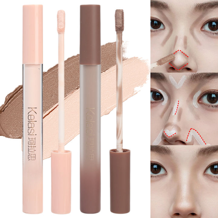 Facial%20Liquid%20Contour%20Stick%20Concealer%20Contouring%203D%20Nose%20Shadow%20Cream%20Brighten%20Highlighter%20Bronzer%20Concealer%20Makeup%20-%20Image%203