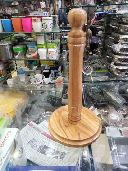 Wooden%20Paper%20Towel%20Holder%20Freestanding%20Kitchen%20Bathroom%20Tissue%20Roll%20Stand%207%20inch%2010%20inch%20-%20Image%202