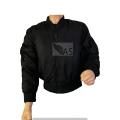 Flight Jacket | Bomber Jacket | Military Jacket (Black). 
