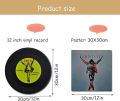 5 LP Vinyl Record + 5 Cover/Poster of Vinyl Record For Wall Decoration & DIY.. 