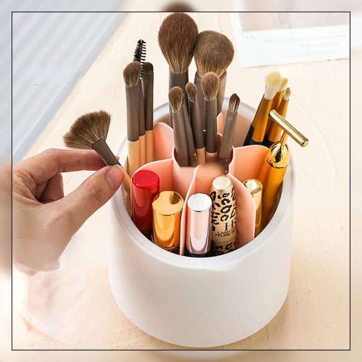 360%C2%B0%20Degree%20Rotating%20Makeup%20Brush%20Holder%20with%20Dustproof%20Lid%20%7C%20Cosmetic%20Brush%20Case%20%7C%20Countertop%20Brushes%20Holder%20%7C%20/%20jewellery%20organizer%20box%20/%20makeup%20organizer%20-%20Image%206