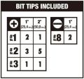 DeWalt MAXFIT Steel Driving Bit Set with Sleeve 30-Piece DWAMF30 (Made In Vietnam). 