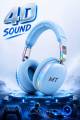 P10 Wireless Bluetooth 5.0 Headphones With Mic HiFi Stereo Deep Bass Noise Cancelling Headset Foldable Over Ear Earphones For Android Laptop PC Gaming Gym Travel Online Classes Support AUX TF Card Volume Control Wireless Headphone. 