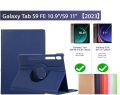 Case For Samsung Galaxy Tab S9 FE 10.9inch X510 X516B 2023 Case 360 Rotating Leather Flip Smart Protective Cover Casing. 