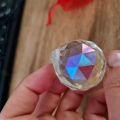 Pack of 5&10 Pieces 40MM Crystal Ball Prism Faceted Glass Chandelier Crystal Parts Hanging Pendant Lighting Ball Sun-catcher Home Decor. 