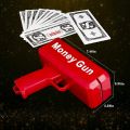 Money Rain Gun Machine - Rain Money Gun Paper Playing Spary Money Toy, Prop Money machine with 100 Pcs Play Money Cash. 