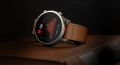 Ronin R-010 Ultra Smart Watch with Faux Leather Strap - Bt Calling Smart Watch with 100+ Sports mode with Fitness Tracking & Multiple Watch Faces Option - Amoled Display with AoD Feature in Metallic Body Design. 