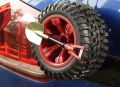 Personalized Car Decoration Small Spare Tire Trunk Mini Tire Car Exterior Car Off-road Decorative Tire Car Accessories. 