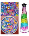 1000 Pcs Colored Orbeez Soft Crystal Water Balls – Non-Toxic Super Absorbent Polymer Beads for Sensory Play, DIY Decoration, Vase Fillers, Table Centerpieces, Plant Hydration, Spa Foot Soak, Kids’ STEM Learning, Party Favors, Wedding Decor. 
